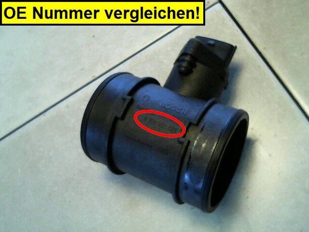 Foto: LUFTMASSENMESSER BOSCH eines Opel Vectra 2.2 DTI Caravan