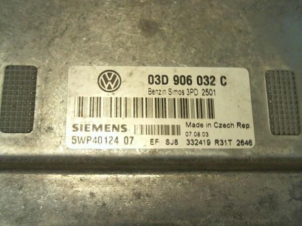 Foto: EINSPRITZSTEUERGERÄT eines VW Polo 1.2