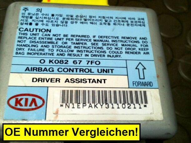 Foto: STEUERGERÄT AIRBAG eines Kia Sportage 16V Club