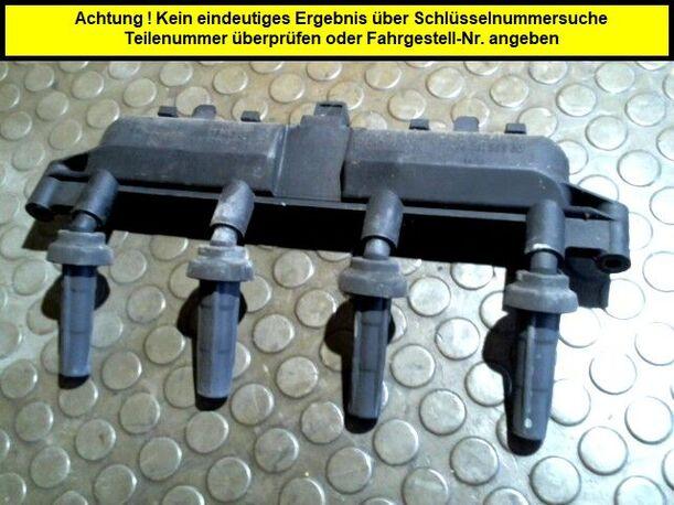 Foto: ZÜNDSPULE eines Peugeot Partner Kombi 75