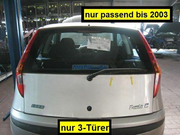 Foto: HECKKLAPPE / HECKDECKEL eines Fiat Punto 1.2 16V