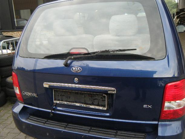 Foto: HECKKLAPPE / HECKDECKEL eines Kia Carnival HPDi