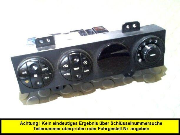Foto: HEIZUNGSBETÄTIGUNG eines Kia Carnival HPDi