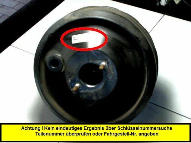 Foto: BREMSKRAFTVERSTÄRKER eines VW Fox 1.2