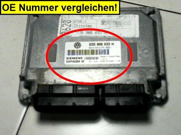Foto: EINSPRITZSTEUERGERÄT eines VW Fox 1.2
