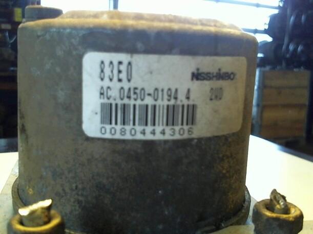 Foto: HAUPTBREMSAGGREGAT ABS eines Opel Agila 1.0 12 V