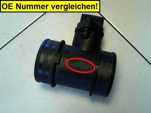 Foto: LUFTMASSENMESSER BOSCH eines Opel Agila 1.0 12 V