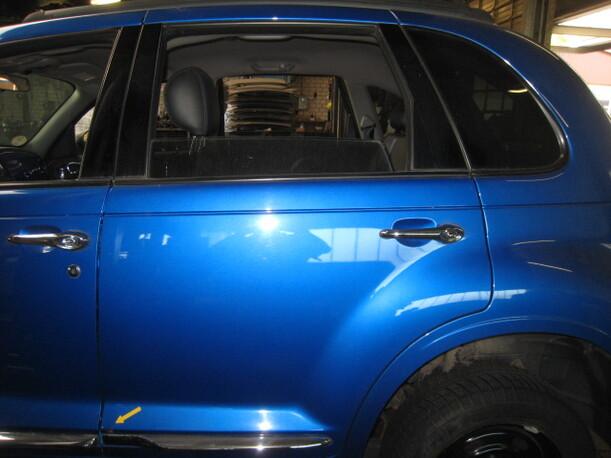 Foto: TÜR HINTEN LINKS eines Chrysler PT Cruiser 2.2 CRD