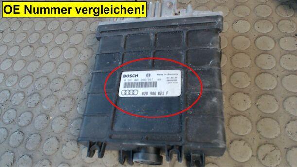 Foto: EINSPRITZSTEUERGERÄT eines Audi A4 1.9 TDI