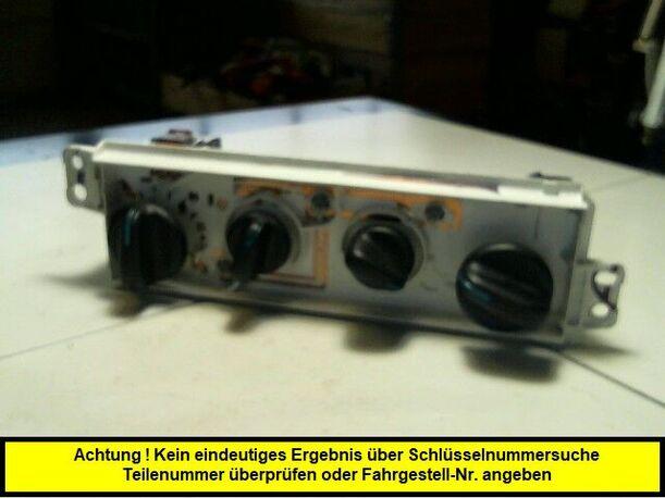 Foto: HEIZUNGSBETÄTIGUNG eines Chrysler PT Cruiser 2.2 CRD