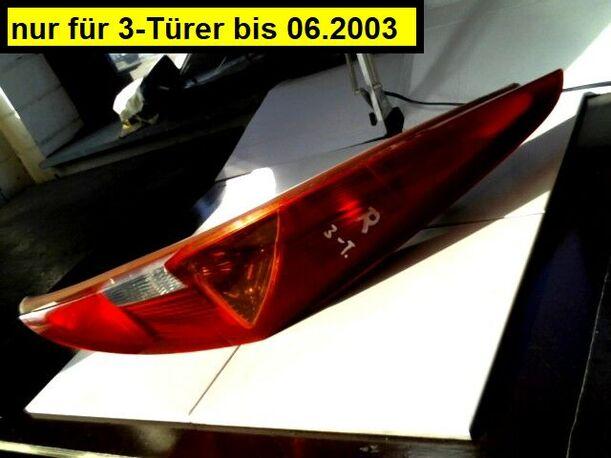 Foto: HECKLEUCHTE / RÜCKLICHT RECHTS eines Fiat Punto 1.2 16V