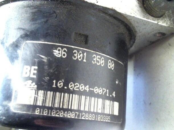 Foto: HAUPTBREMSAGGREGAT ABS eines Peugeot 206 75
