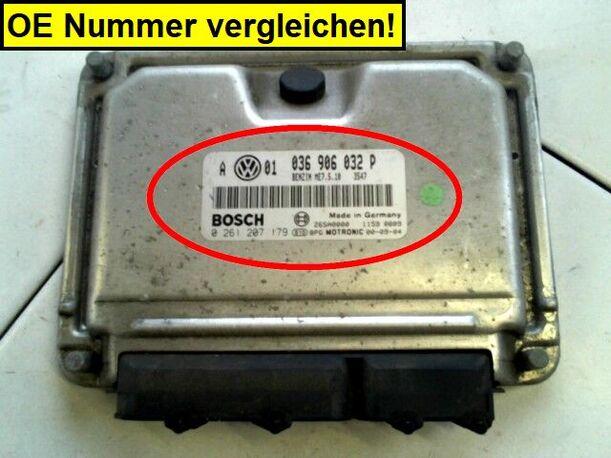 Foto: EINSPRITZSTEUERGERÄT eines VW Golf 1.4