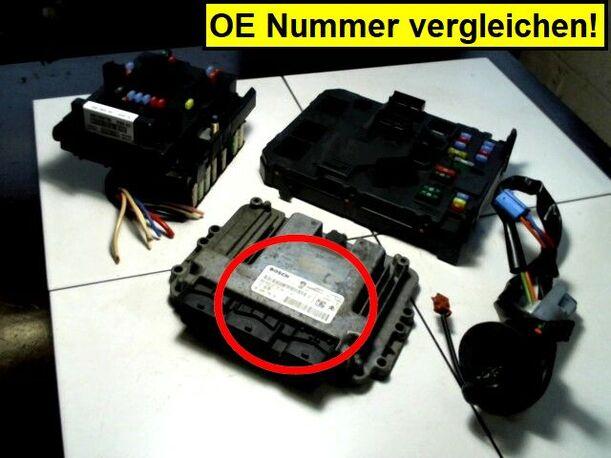 Foto: EINSPRITZSTEUERGERÄT eines Peugeot 206 HDi eco 70