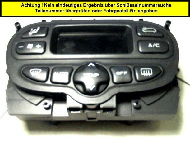 Foto: HEIZUNGSBETÄTIGUNG eines Peugeot 206 HDi eco 70