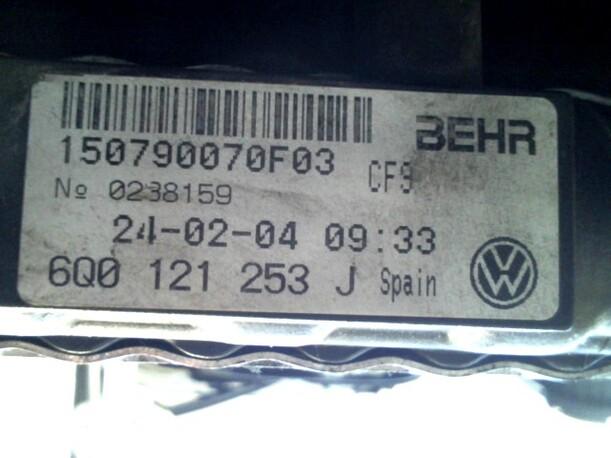 Foto: KÜHLER eines Skoda Fabia 1.2 HTP Combi