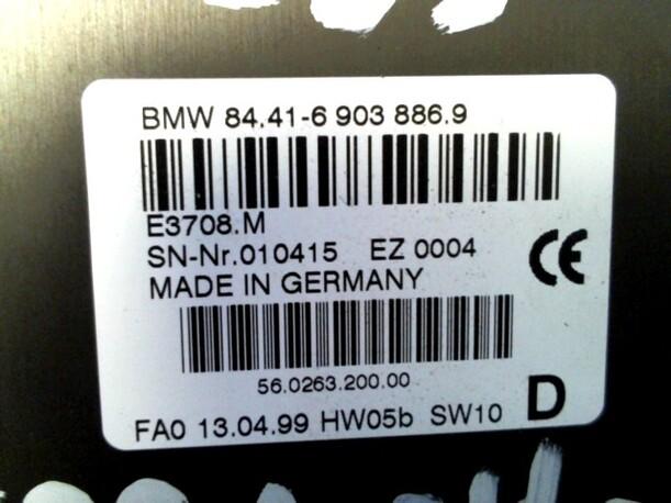 Foto: STEUERGERÄT SPRACHEINGABE eines BMW 528i touring