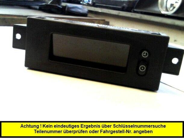 Foto: INFORMATIONSDISPLAY eines Opel Corsa 1.2 16V