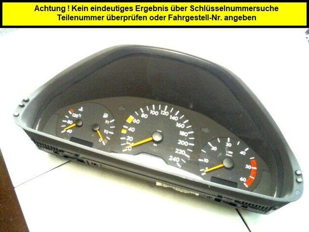 Foto: TACHOEINHEIT eines Mercedes-Benz E 220 CDI