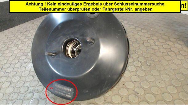 Foto: BREMSKRAFTVERSTÄRKER eines Ford Fiesta 1.4 TDCI