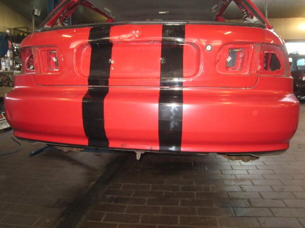 Foto: STOßSTANGE / STOSSFÄNGER HINTEN eines Honda Civic 1.3