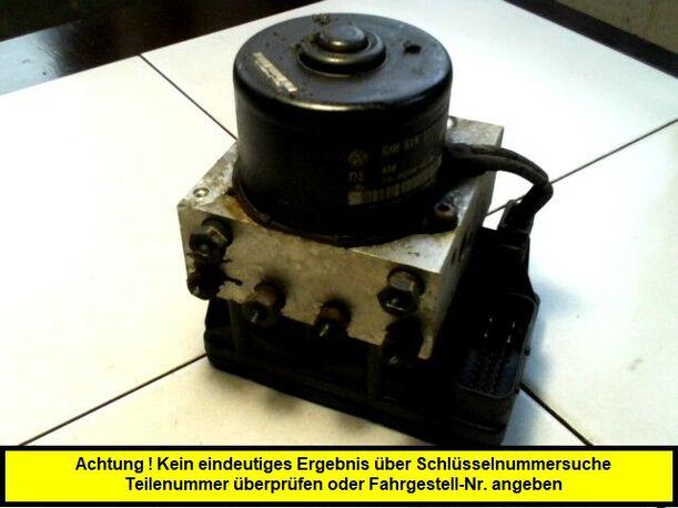 Foto: HAUPTBREMSAGGREGAT ABS eines Seat Cordoba 1.4