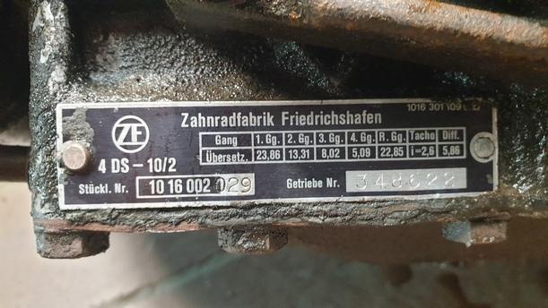 Foto: SCHALTGETRIEBE (UNGEPRÜFT) eines Mercedes-Benz 206D