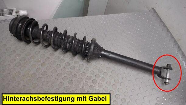 Foto: FEDERBEIN HINTEN LINKS eines Ford Ka