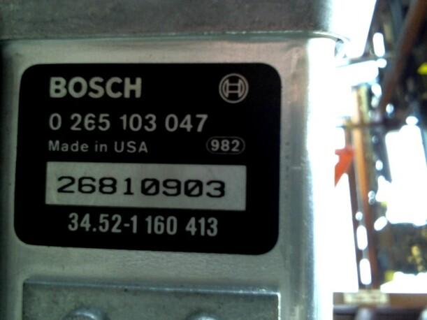 Foto: STEUERGERÄT ABS eines BMW 520i 24V LS