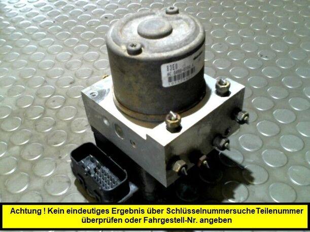Foto: HAUPTBREMSAGGREGAT ABS eines Opel Agila 1.0 12 V LS