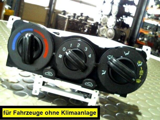 Foto: HEIZUNGSBETÄTIGUNG eines Hyundai Getz 1.1 LS
