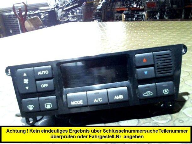 Foto: HEIZUNGSBETÄTIGUNG eines Kia Magentis 2.0 Aut. Club