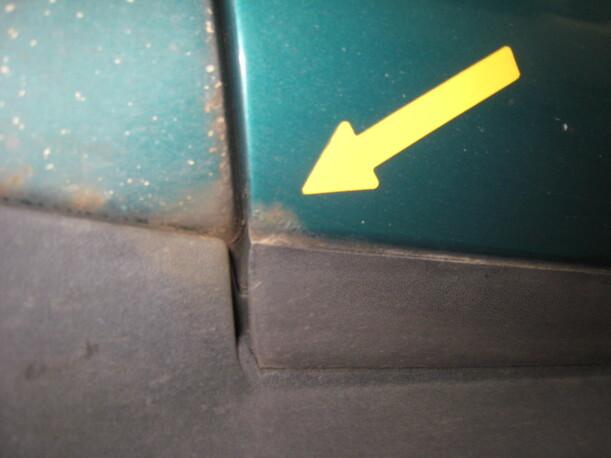 Foto: TÜR HINTEN RECHTS KURZ eines Mercedes-Benz A 140