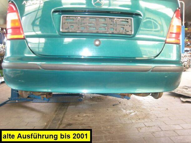 Foto: STOßSTANGE / STOSSFÄNGER HINTEN eines Mercedes-Benz A 140 GSi Champion