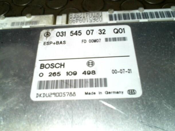 Foto: STEUERGERÄT ESP+ BAS eines Mercedes-Benz E 220 CDI GSi