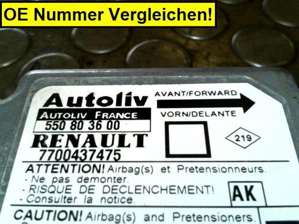 Foto: STEUERGERÄT AIRBAG eines Renault Megane Grandtour 1.6 Club