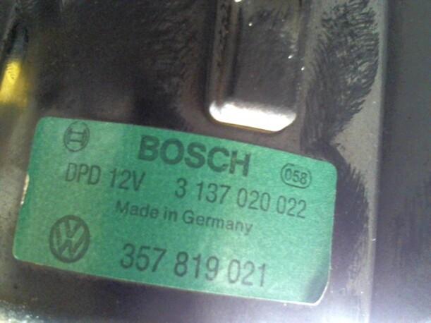 Foto: HEIZUNGSGEBLÄSE eines VW Passat Variant 1.8 Club