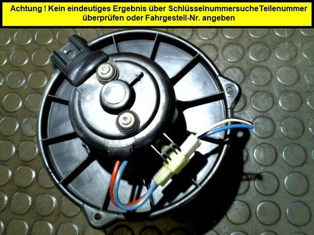 Foto: HEIZUNGSGEBLÄSE eines Volvo V40 1.9 D Club