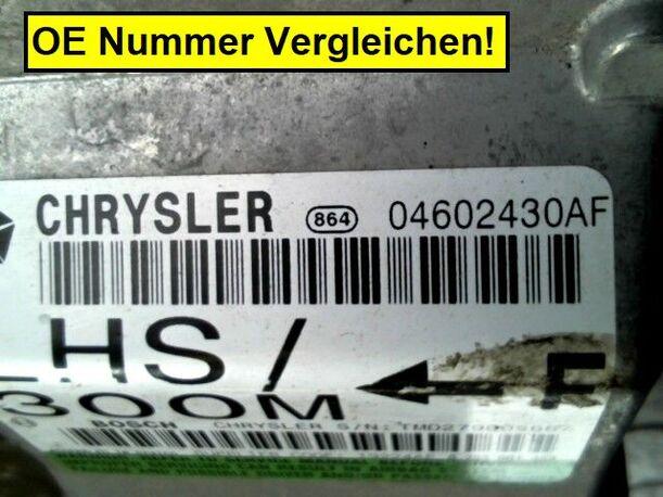 Foto: STEUERGERÄT AIRBAG eines Chrysler 300 M 3.5