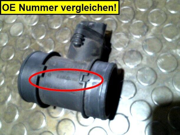 Foto: LUFTMASSENMESSER BOSCH eines Opel Corsa 1.2 16V Club