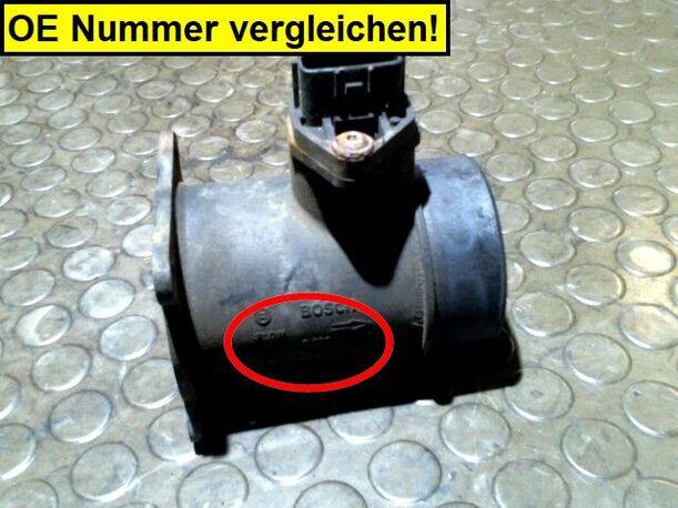 Foto: LUFTMASSENMESSER BOSCH eines Nissan Almera 1.5 Club