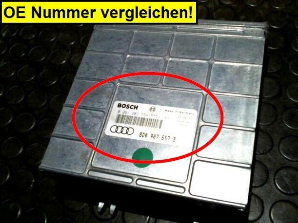 Foto: STEUERGERÄT EINSPRITZUNG eines Audi A4 1.6 Club