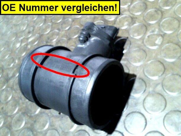 Foto: LUFTMASSENMESSER BOSCH eines Opel Omega Caravan 2.2 DTI Club