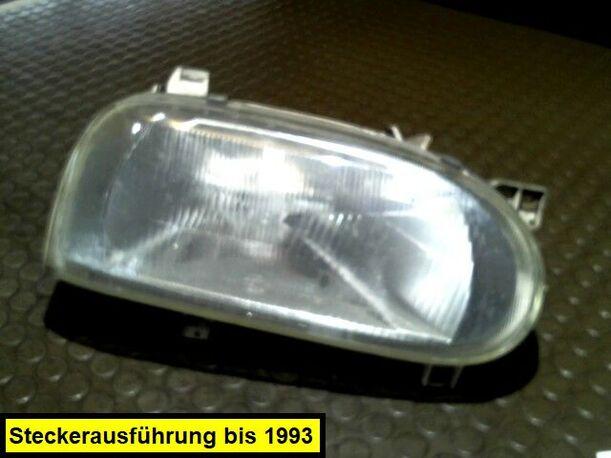 Foto: SCHEINWERFER RECHTS eines VW Golf 1.8 Club