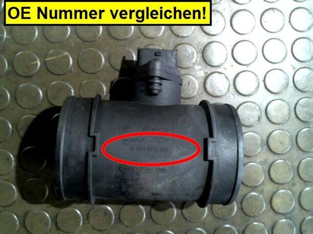 Foto: LUFTMASSENMESSER BOSCH eines Fiat Ducato 10 JTD 230.136.1