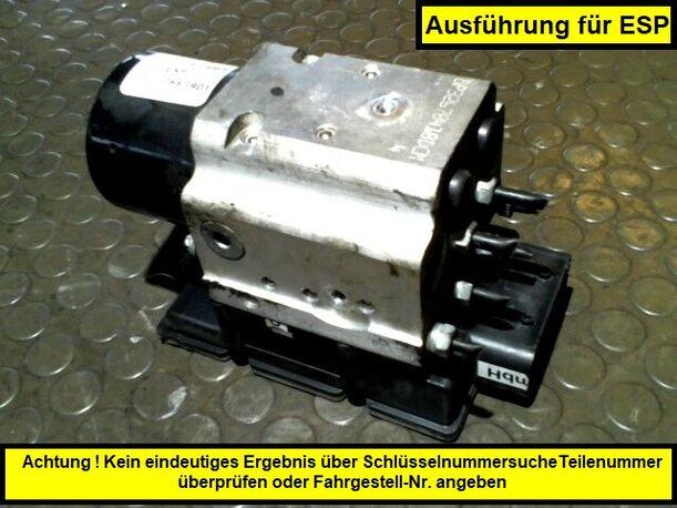 Foto: HAUPTBREMSAGGREGAT ABS eines Opel Signum 3.0 V6 CDTI Club