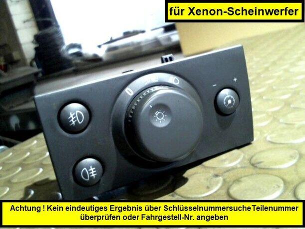Foto: LICHTSCHALTER eines Opel Signum 3.0 V6 CDTI Club