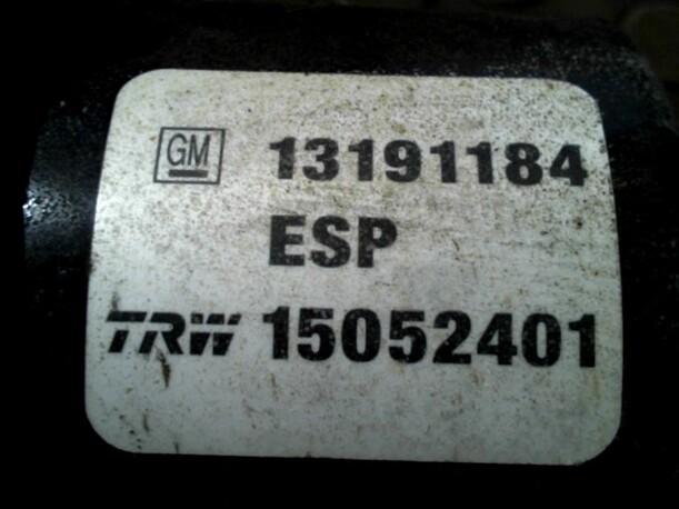 Foto: HAUPTBREMSAGGREGAT ABS eines Opel Signum 2.2 Club