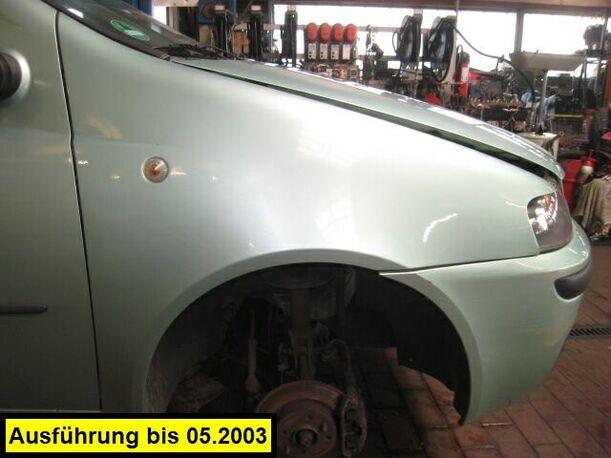 Foto: KOTFLÜGEL RECHTS (VOR FACELIFT) eines Fiat Punto 1.2 Club