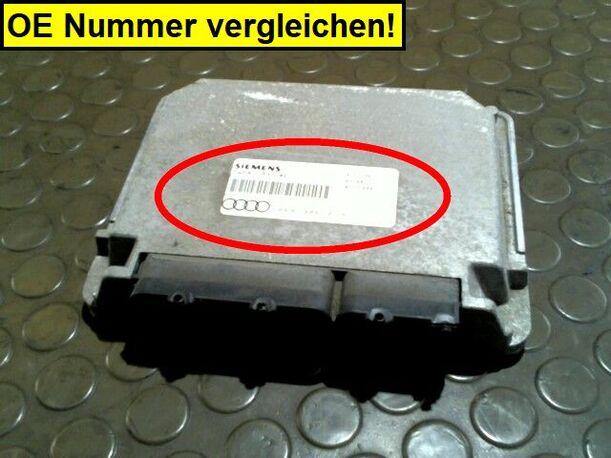 Foto: STEUERGERÄT EINSPRITZUNG eines Audi A3 1.6 Club